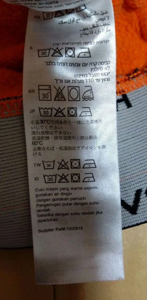 RVCA/ルーカ レディース パーカー 長袖 フード付き オレンジ XSサイズの写真6枚目