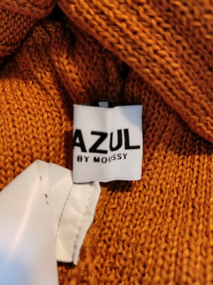 AZUL by moussy 半袖ドルマンニット 2WAY Sサイズの写真7枚目