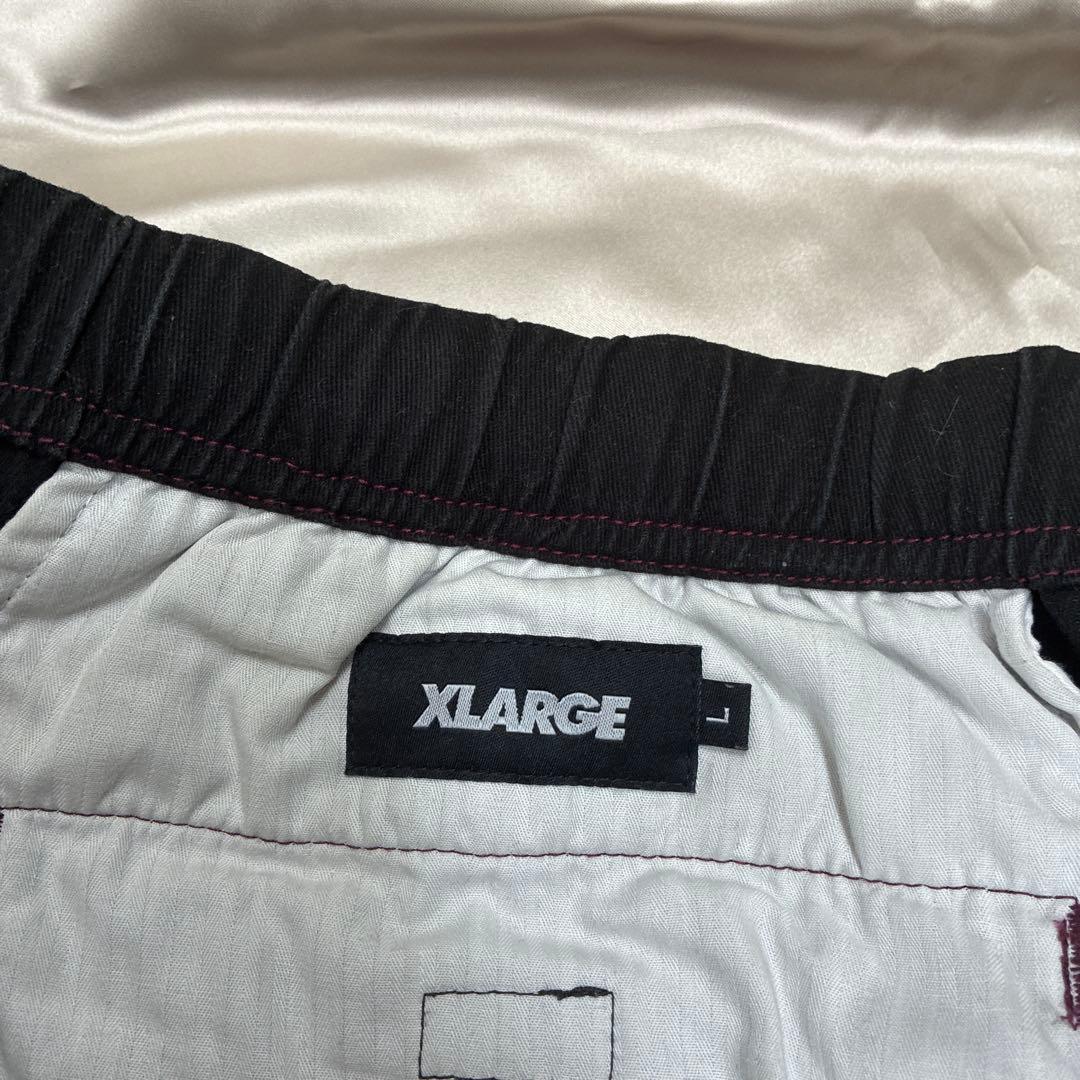 XLARGE カーゴパンツ ブラック　Lサイズの写真4枚目