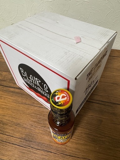 辛いもの好きな方🥵デスソース　ジョロキア150ml 📦12本箱売り📦の写真2枚目