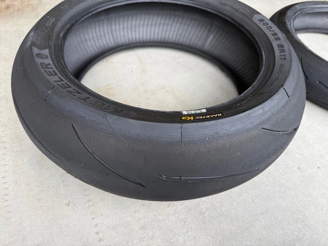 METZELER RACETEC K3 前後セットの写真2枚目