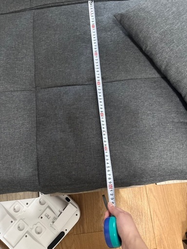 折りたたみ式 座椅子 2個セット　クッション(枕)付きの写真5枚目