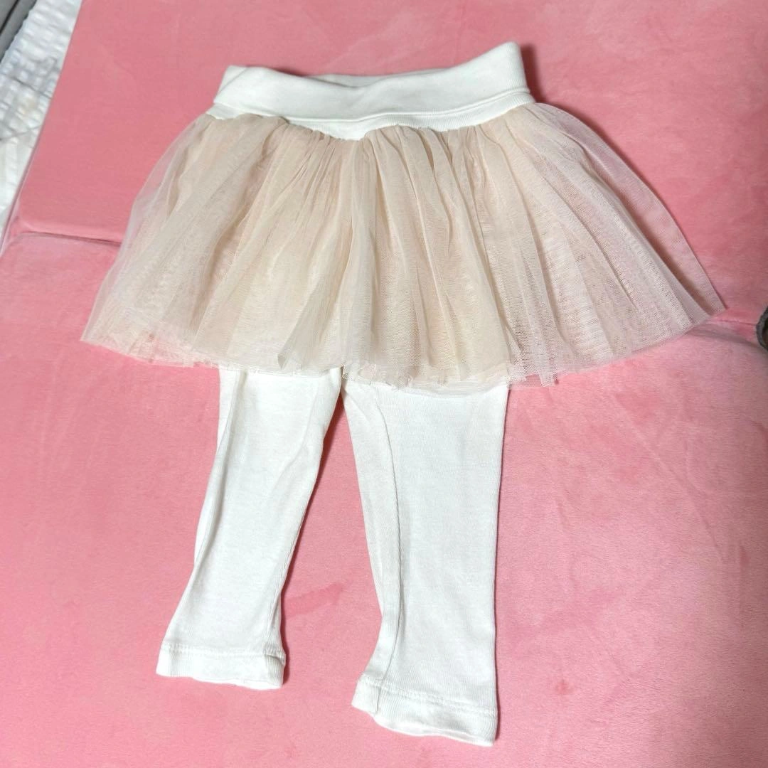 baby GAP チュール付きレギンス 70cmピンク6-12ヶ月