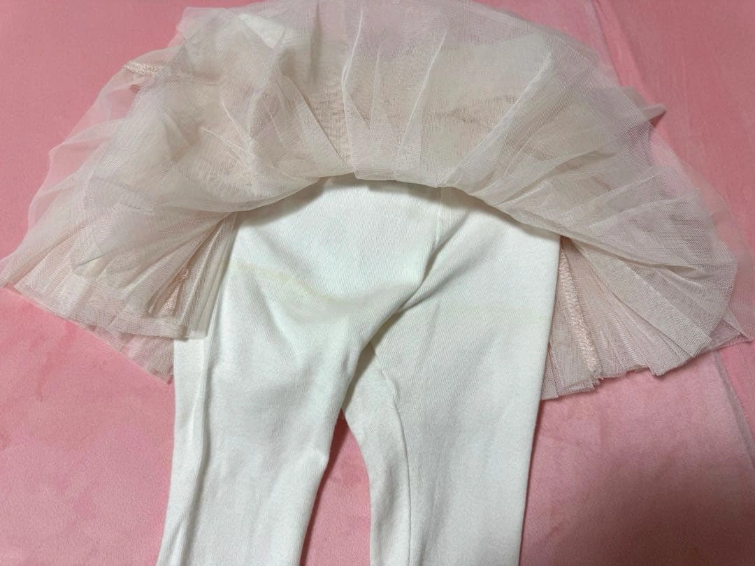 baby GAP チュール付きレギンス 70cmピンク6-12ヶ月の写真5枚目