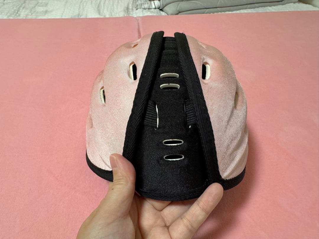 ベビー用 セーフティヘルメット ピンク うさぎの写真6枚目