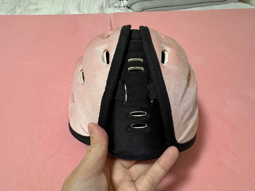 ベビー用 セーフティヘルメット ピンク うさぎの写真6枚目