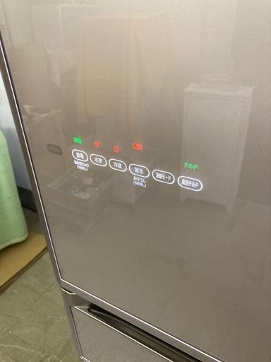 日立 501L 5ドア冷蔵庫 真空チルド タッチパネル ガラストップ R-S5000ELの写真5枚目