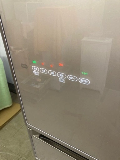 日立 501L 5ドア冷蔵庫 真空チルド タッチパネル ガラストップ R-S5000ELの写真5枚目