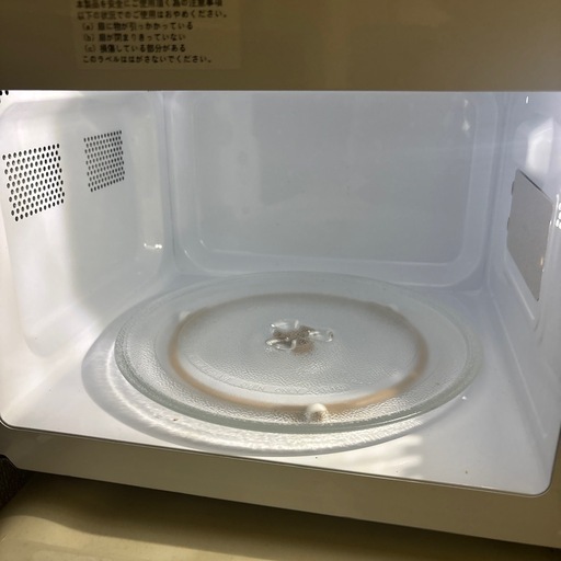 eモンズ Nostalgia RetroWave 17L 電子レンジの写真3枚目