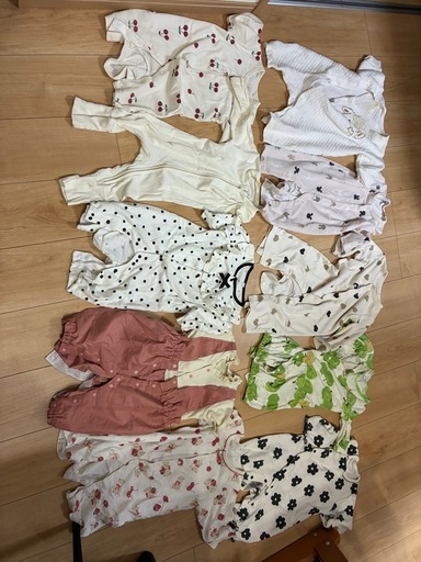 【まとめ売り】女の子 ベビー服 70cm（10点セット）