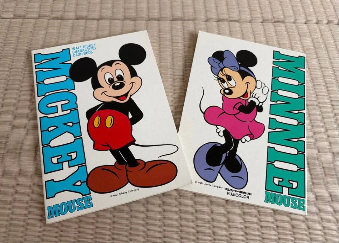 ディズニー キャラクターズ レトロお小遣い帳 2冊セット