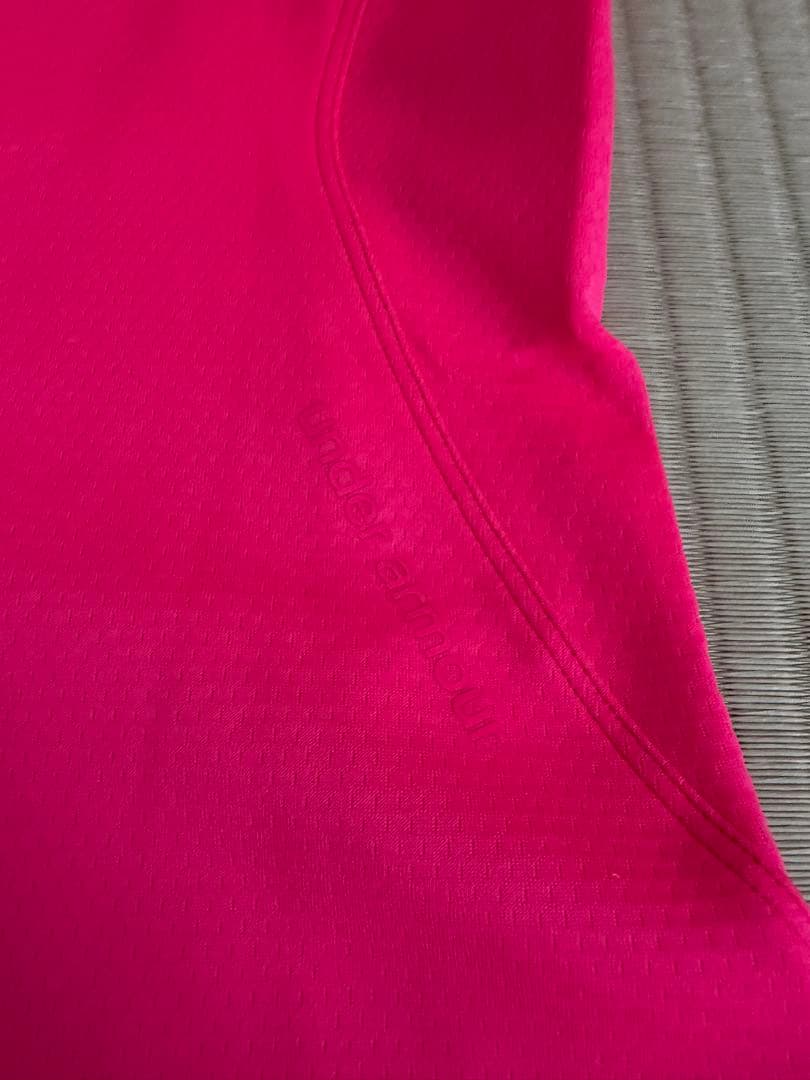 UNDER ARMOUR フーデッドジャケット ピンク LGの写真8枚目