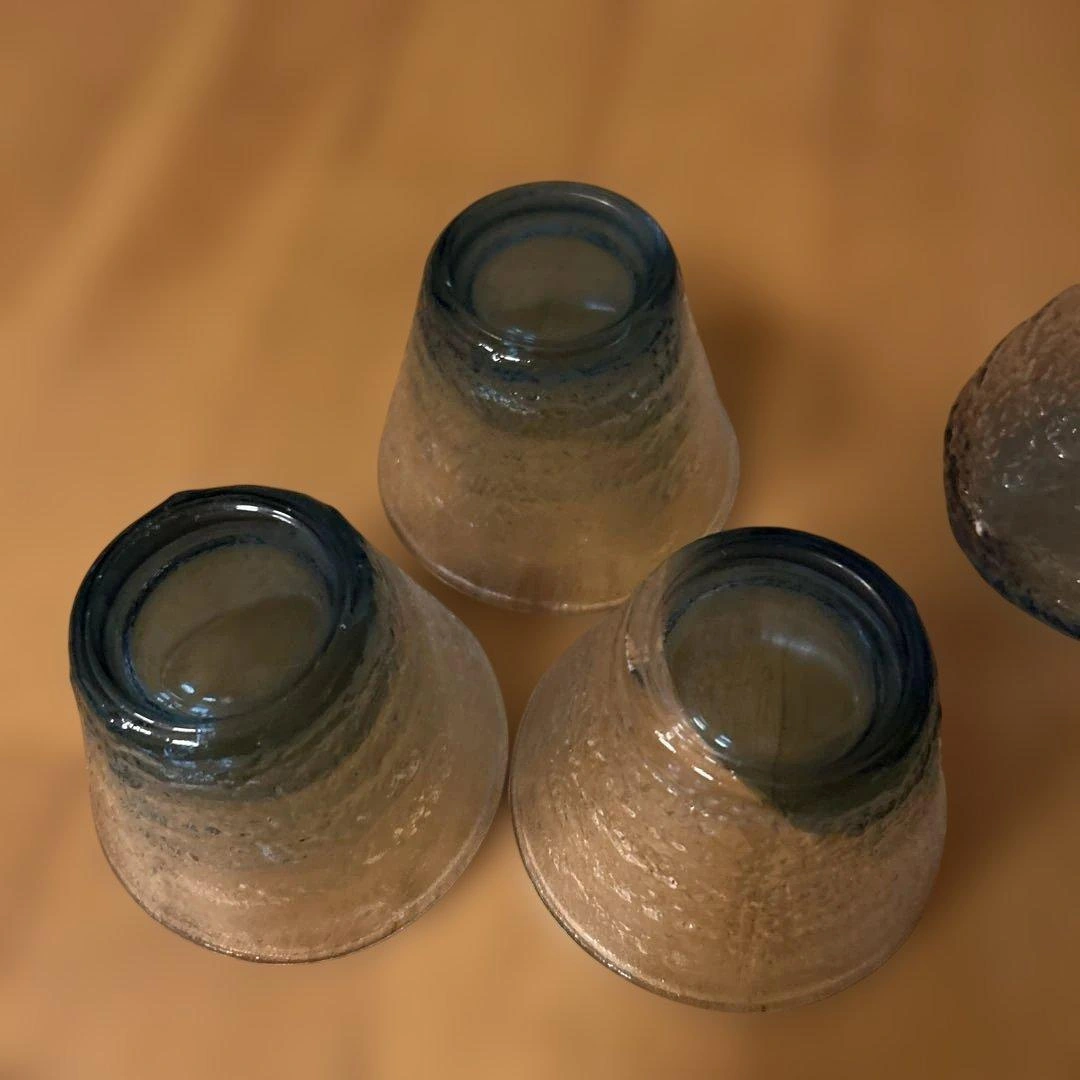 ガラス製 酒器セット 徳利 ぐい呑み 4点セットの写真4枚目