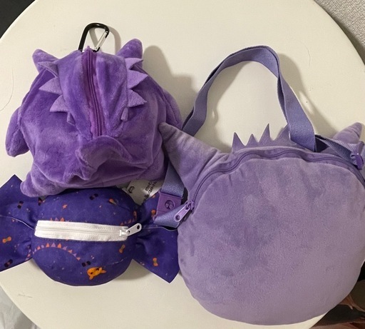 ゲンガー ぬいぐるみ ポーチ バッグ ポケモンの写真2枚目