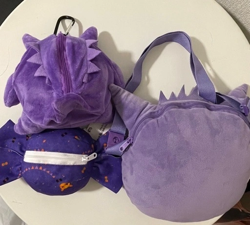 ゲンガー ぬいぐるみ ポーチ バッグ ポケモンの写真2枚目