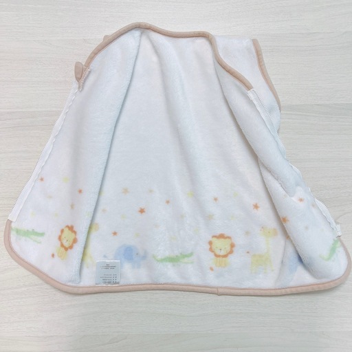 ふわふわ毛布かいまき　35×50cmの写真3枚目