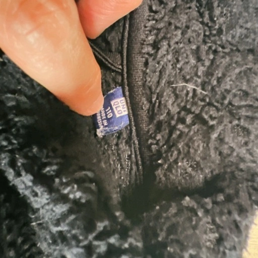 UNIQLO ユニクロ キッズ 110cm ファーリーフリース 黒の写真2枚目