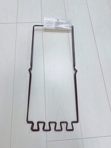 新品未使用ワイヤーダストラック 黒 55cm ダイソー スリーピー