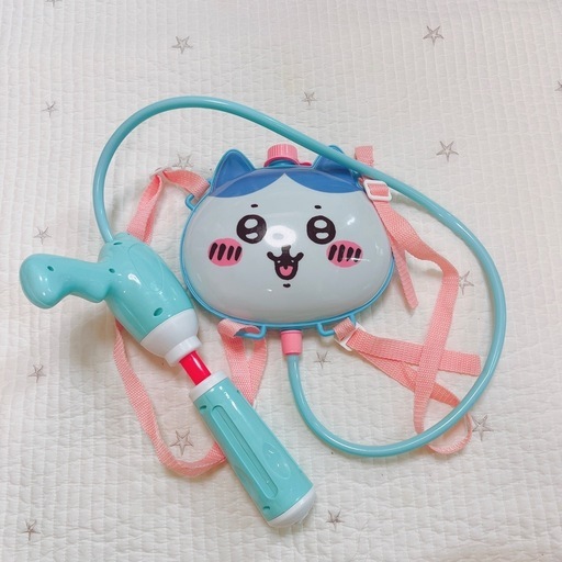 リュック型水鉄砲 ちいかわ ピンク×ブルー 子供用おもちゃ