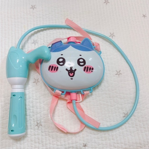 リュック型水鉄砲 ちいかわ ピンク×ブルー 子供用おもちゃ