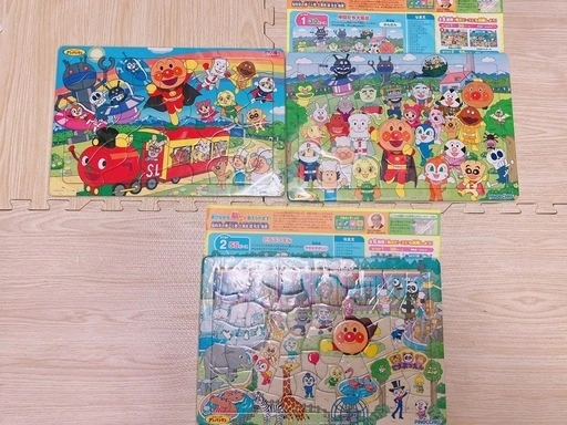 アンパンマン パズル 3つおまとめ