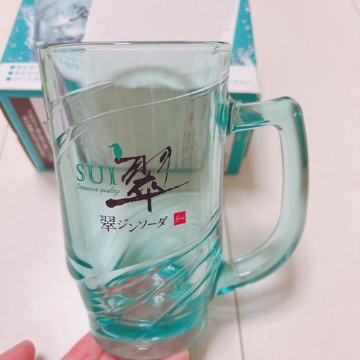 新品未使用　翠ジンソーダ　オリジナルジョッキの写真2枚目