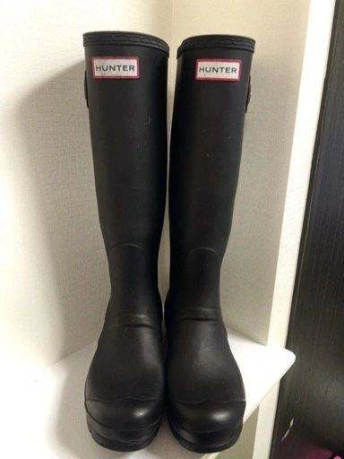 HUNTER ブラック 長靴 多分23.5cm