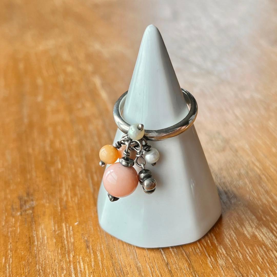 北欧 CARRE Jewellery カレ 3連リング シルバー刻印有 13号の写真6枚目