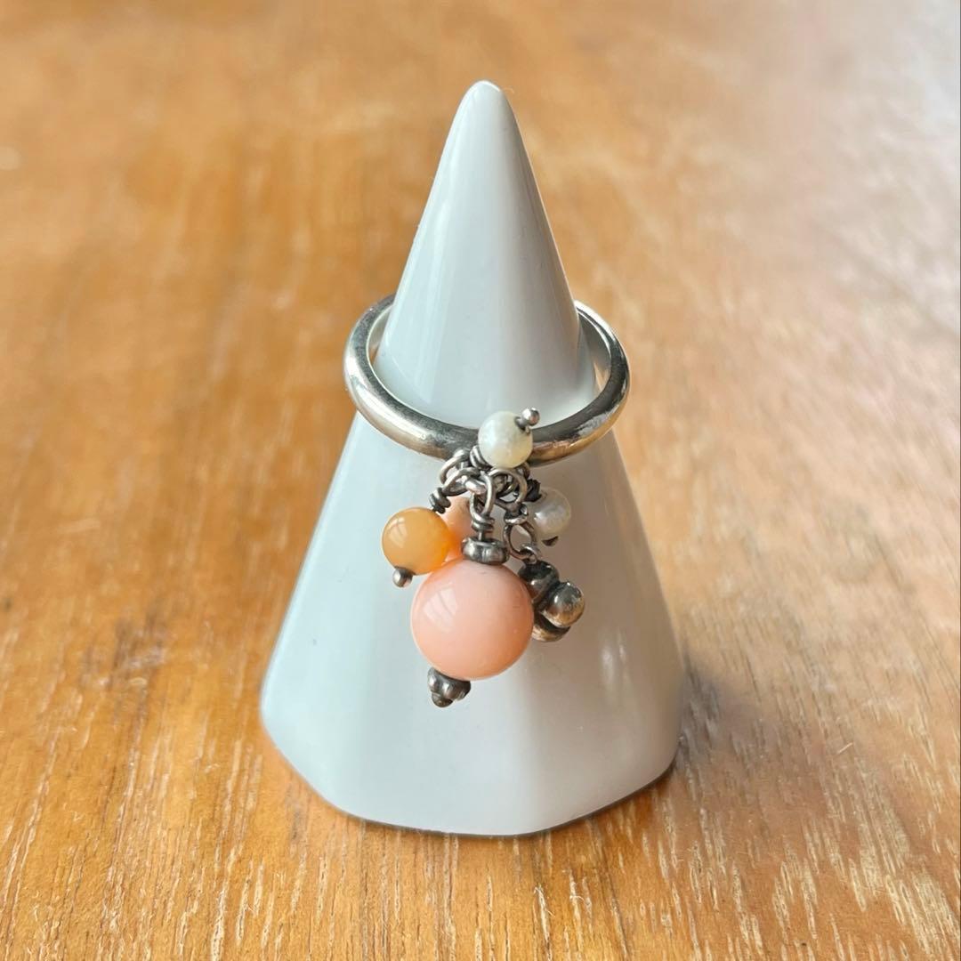 北欧 CARRE Jewellery カレ 3連リング シルバー刻印有 13号の写真7枚目