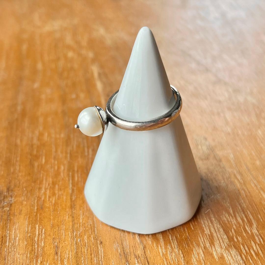 北欧 CARRE Jewellery カレ 3連リング シルバー刻印有 13号の写真8枚目