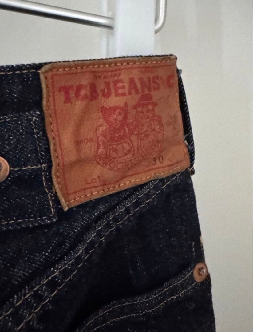 【美品】W30 色落ち無しTCB 20’s W30 12.5oz 木村拓哉の写真7枚目