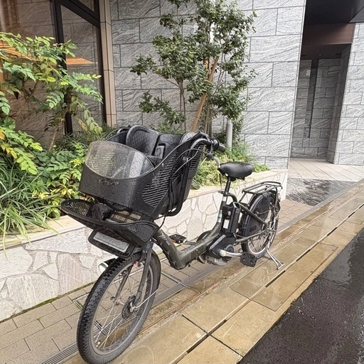 【整備済】 BRIDGESTONE ブリヂストン電動アシスト自転車 20インチ 走行◎ 12.8Ah バッテリー①