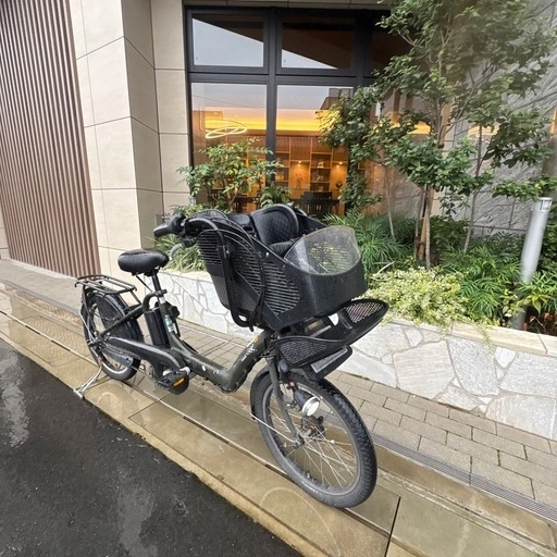 【整備済】 BRIDGESTONE ブリヂストン電動アシスト自転車 20インチ 走行◎ 12.8Ah バッテリー①の写真2枚目