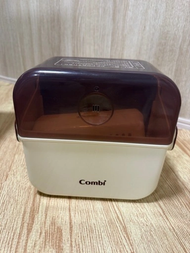 【箱・説明書付】コンビ 除菌じょ〜ずα 電子レンジ除菌 保管ケース Combiの写真2枚目