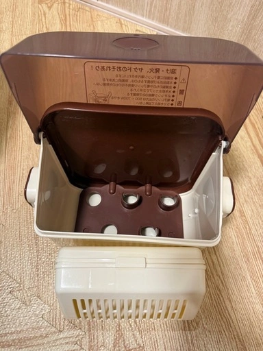 【箱・説明書付】コンビ 除菌じょ〜ずα 電子レンジ除菌 保管ケース Combiの写真3枚目