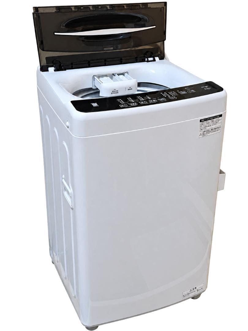 ELSONIC 全自動洗濯機 EHL45A 4.5kg+洗濯機用かさ上げ台