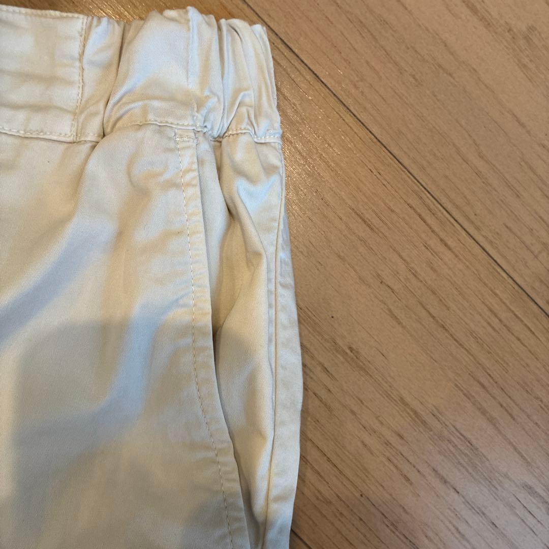 【美品】Le Verseaunoir ルヴェルソー アイボリー 38 パンツの写真9枚目
