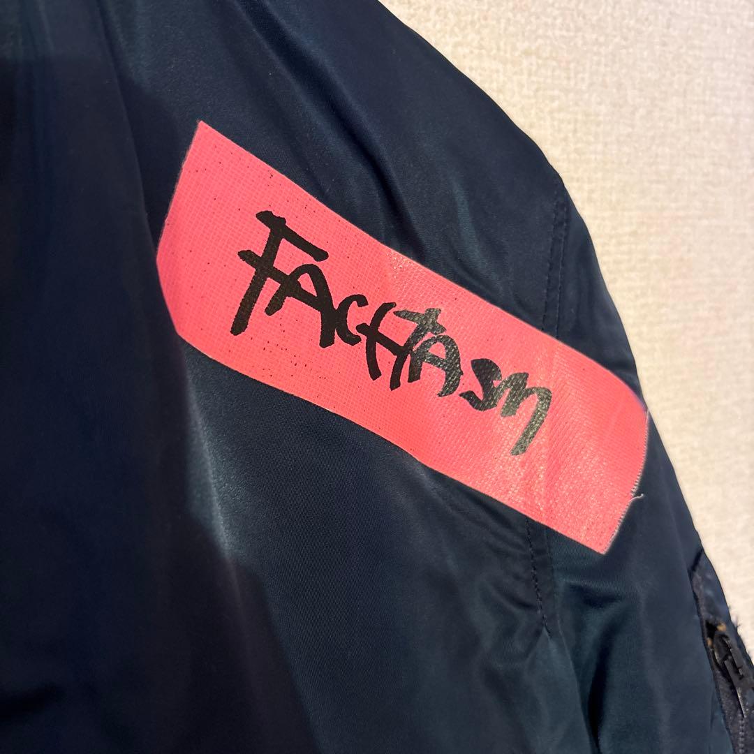 FACETASM MA-1 フライトジャケット ネイビーの写真5枚目