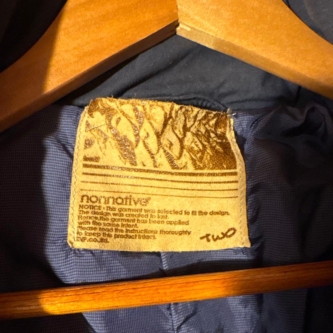 【値下げ】nonnative マウンテンパーカー ネイビーの写真3枚目