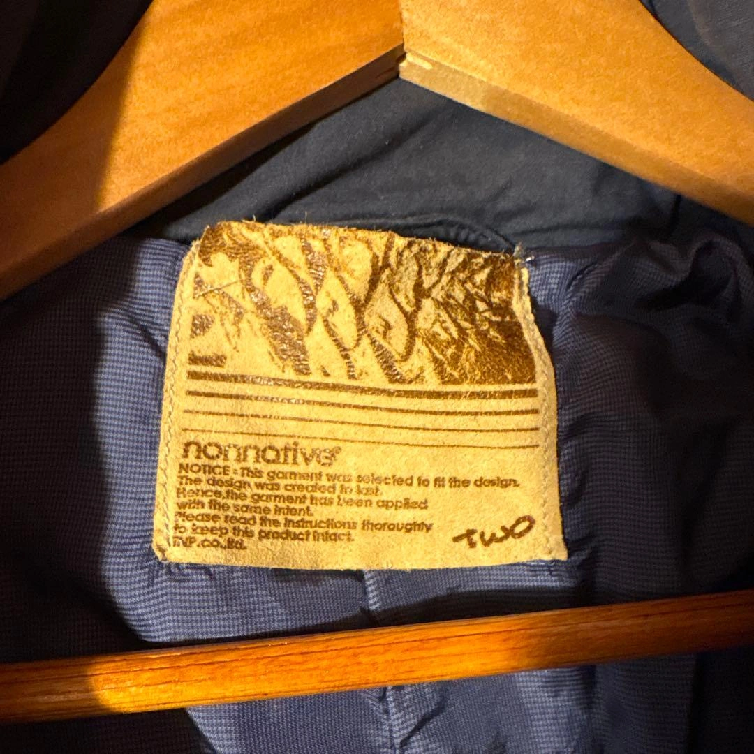 【値下げ】nonnative マウンテンパーカー ネイビーの写真3枚目