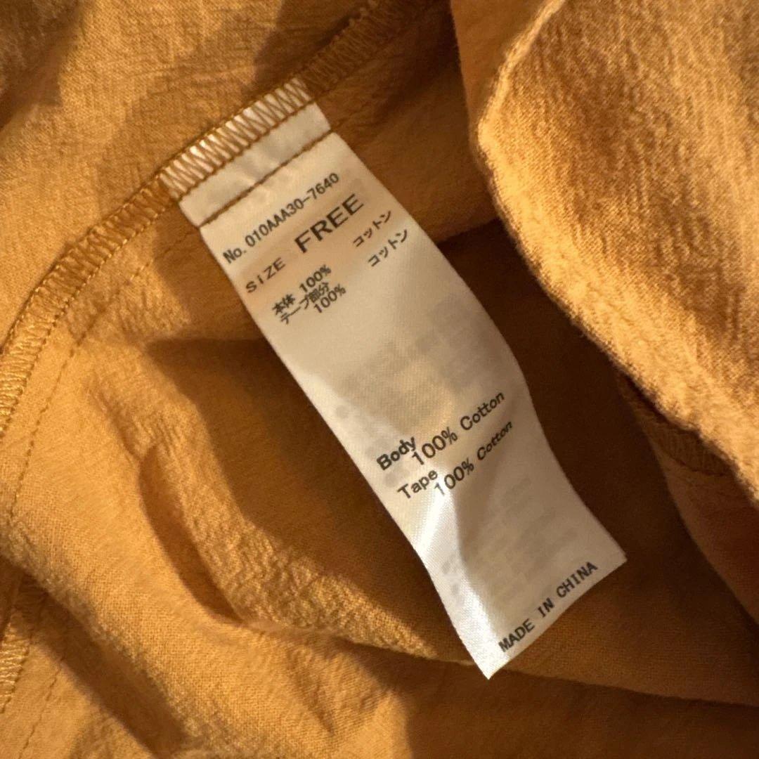 MOUSSY オープンショルダー トップス ブラウンの写真7枚目