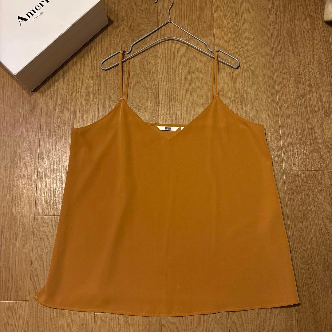 UNIQLO キャミソール ビスチェ ブラウン XLサイズ