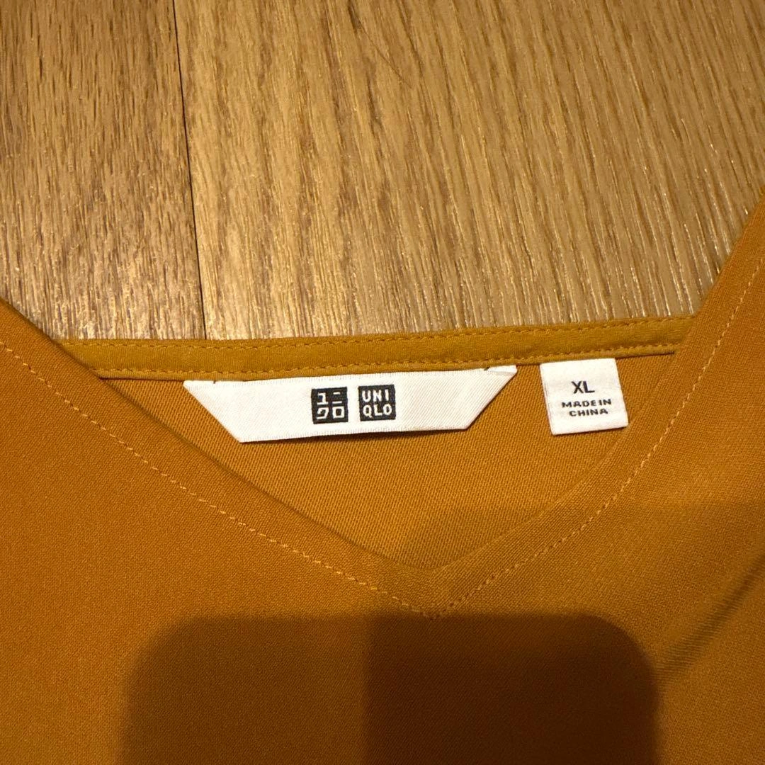 UNIQLO キャミソール ビスチェ ブラウン XLサイズの写真3枚目