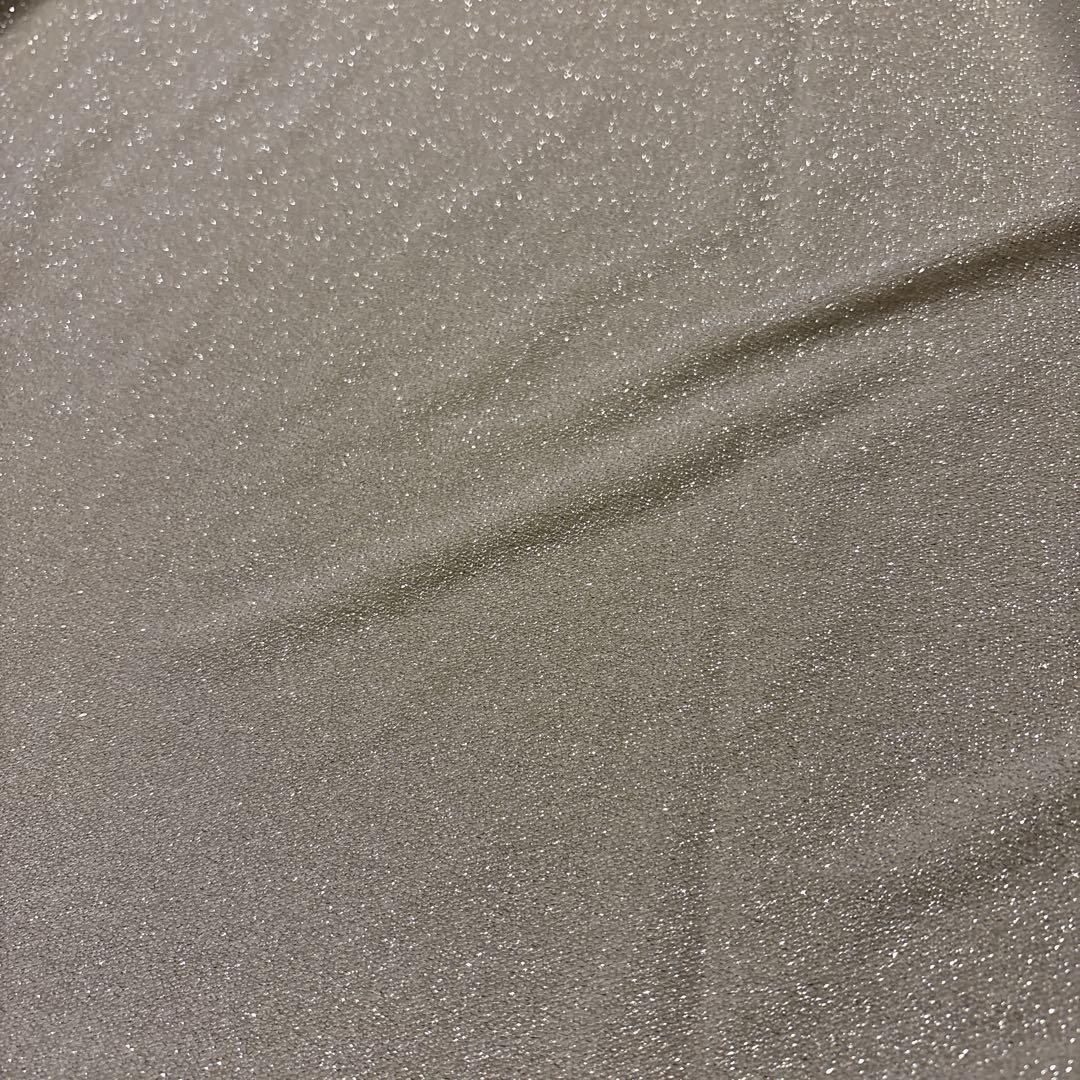 SENSE OF PLACE ラメ半袖Tシャツ シルバーの写真6枚目