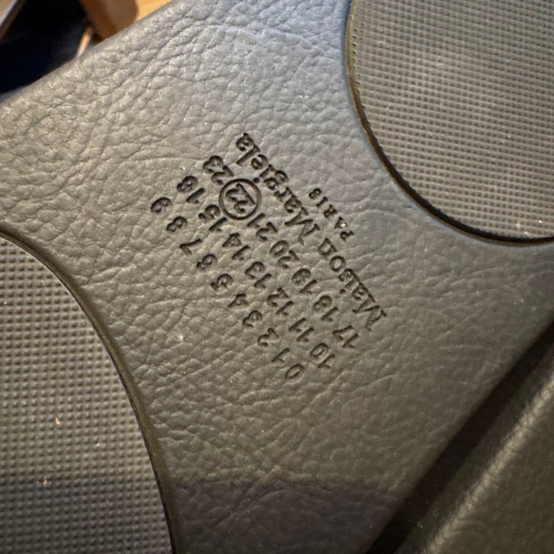 【最終値下げ】Maison Margiela 足袋サンダル 黒 41 26cmの写真6枚目