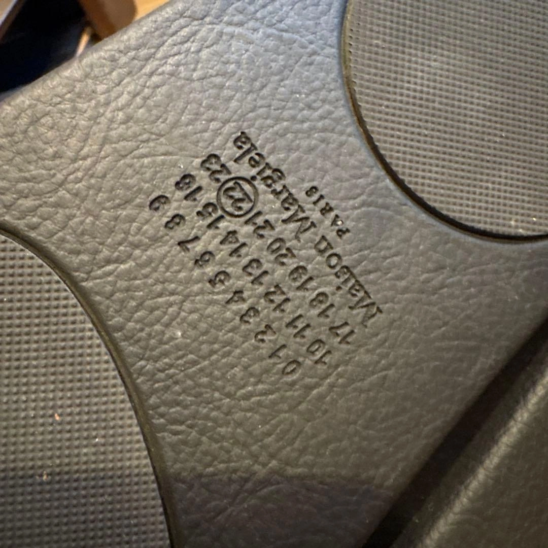 【最終値下げ】Maison Margiela 足袋サンダル 黒 41 26cmの写真6枚目