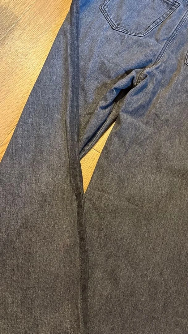 【最終値下げ】 coen TUCK WIDE PANTS デニムパンツの写真4枚目