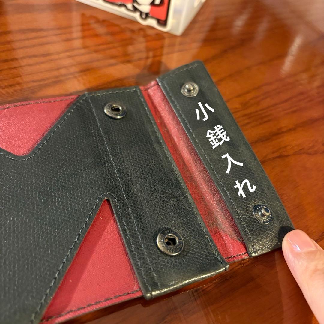 【最終値下げ】abrAsus アブラサス 薄い財布 小銭入れ付き　ブラウンの写真6枚目