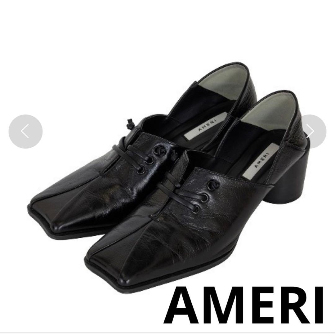 【最終値下げ】アメリ ローファー 2WAY SQUARE LOAFERS