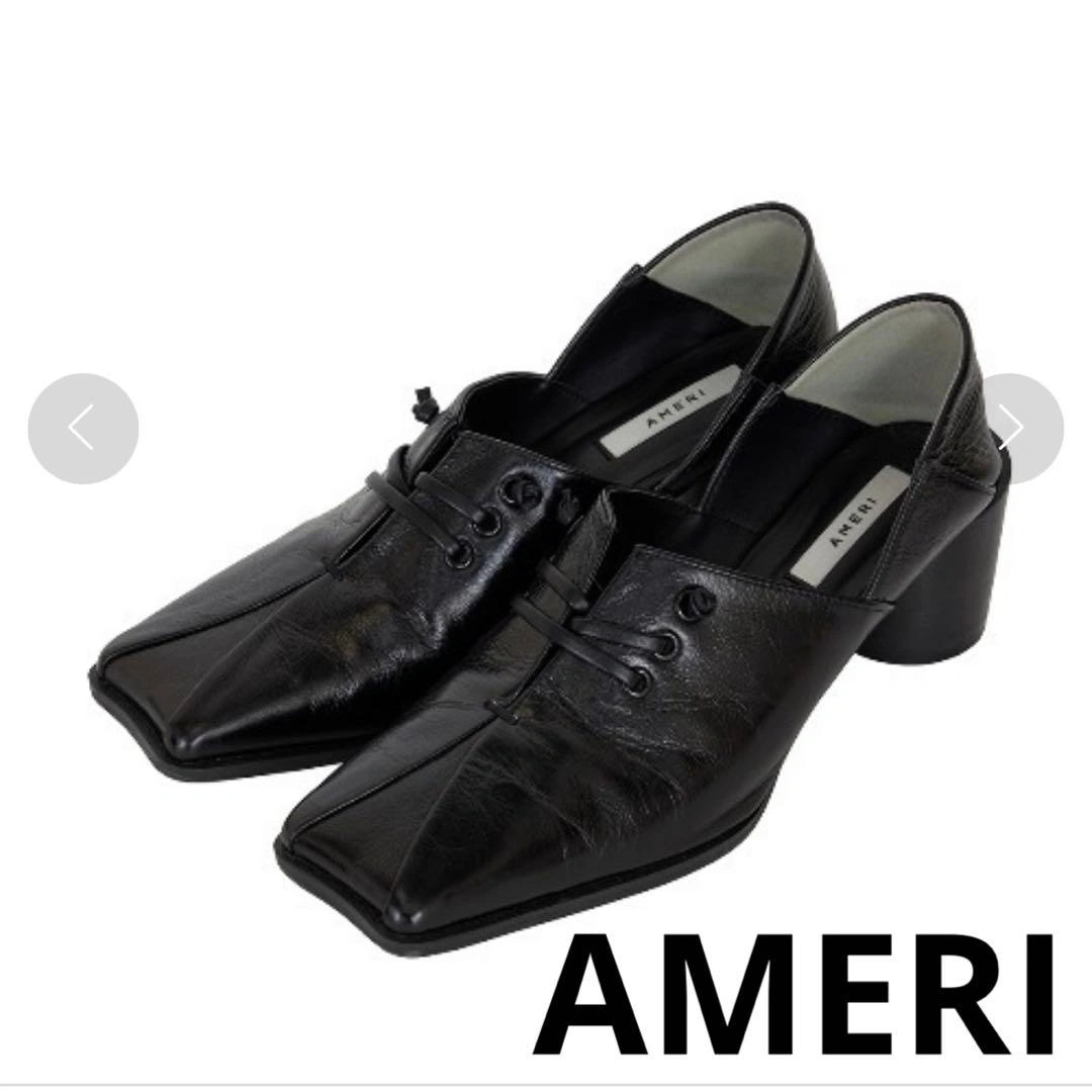 【最終値下げ】アメリ ローファー 2WAY SQUARE LOAFERS